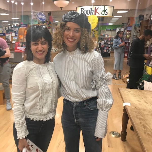 Cleo Wade and I at the book signing